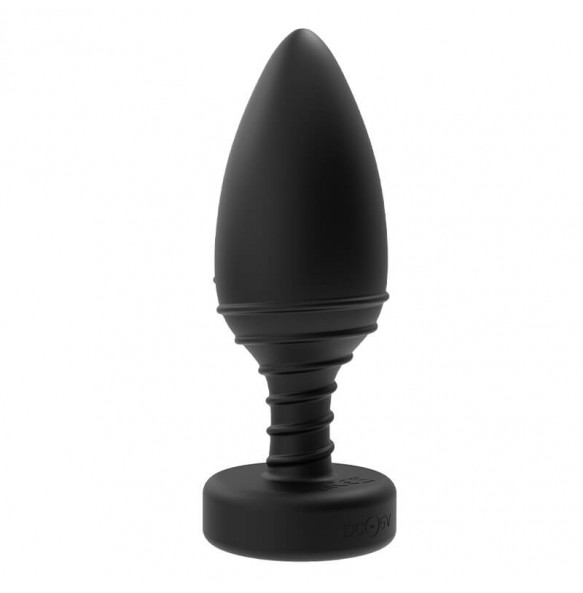 Yunman - Light Up Anal Plug (Chargeable - Black)